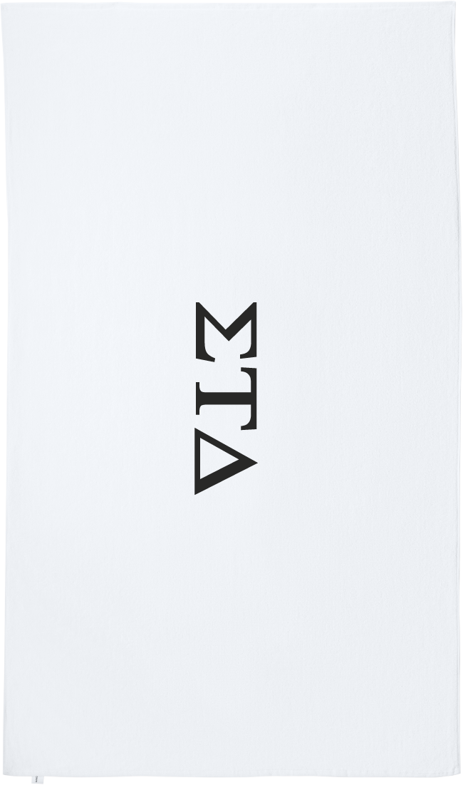 Sigma Tau Delta Lettered Beach Towels