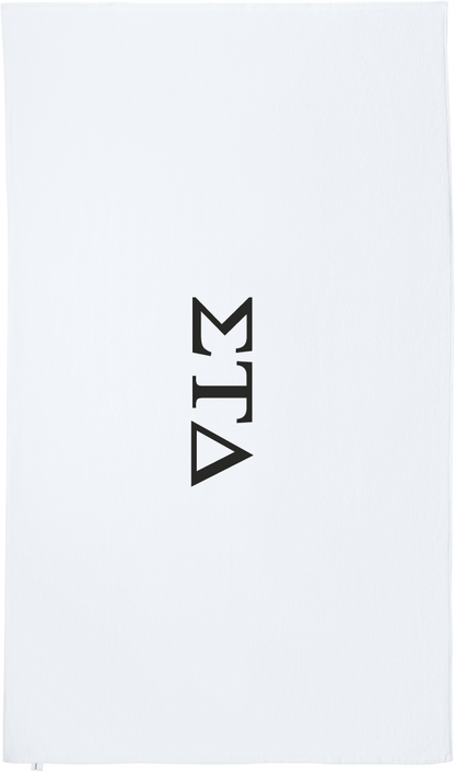 Sigma Tau Delta Lettered Beach Towels