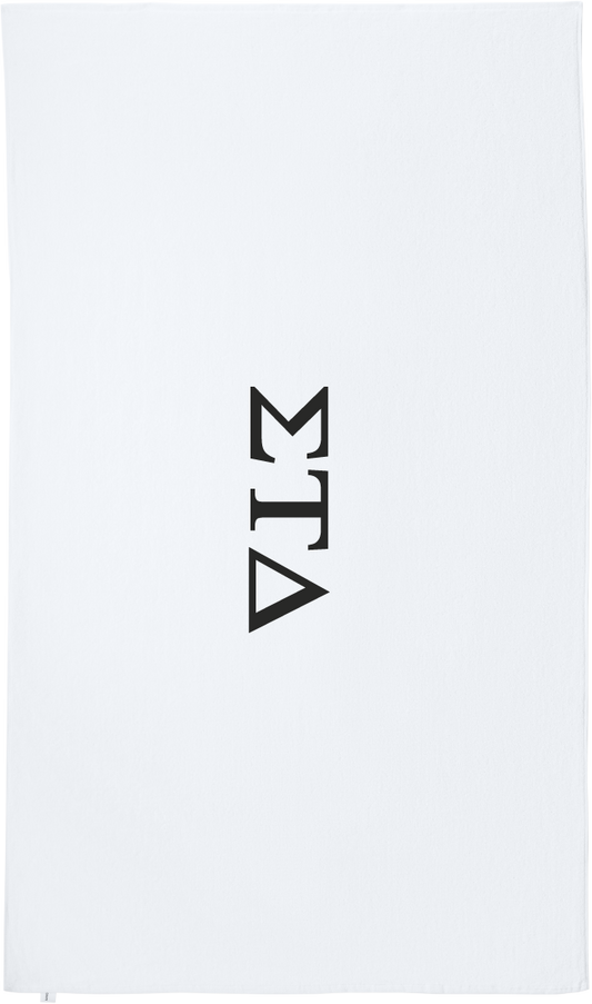 Sigma Tau Delta Lettered Beach Towels