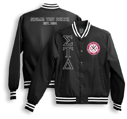 Sigma Tau Delta Bomber Jackets