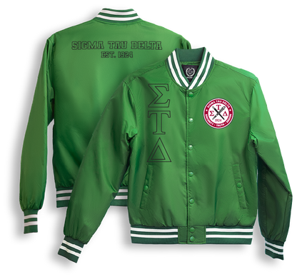 Sigma Tau Delta Bomber Jackets