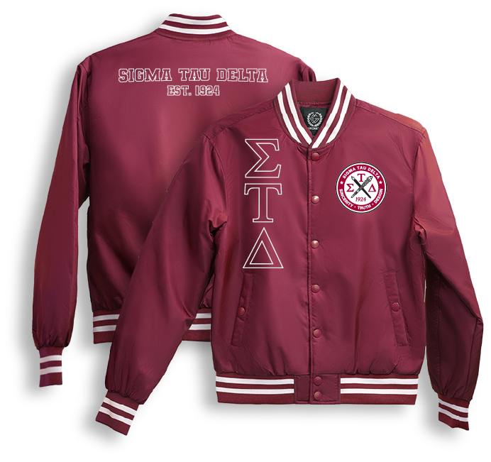 Sigma Tau Delta Bomber Jackets