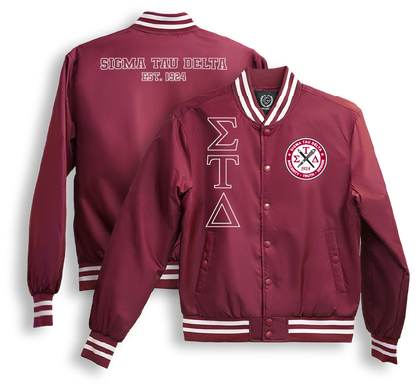 Sigma Tau Delta Bomber Jackets