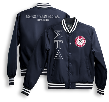 Sigma Tau Delta Bomber Jackets