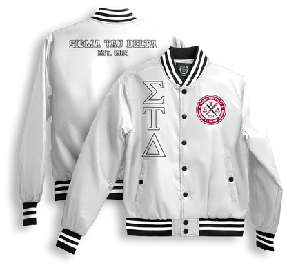 Sigma Tau Delta Bomber Jackets