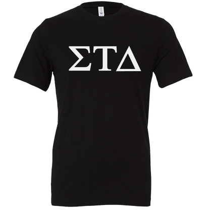 Sigma Tau Delta Lettered Short Sleeve T-Shirts