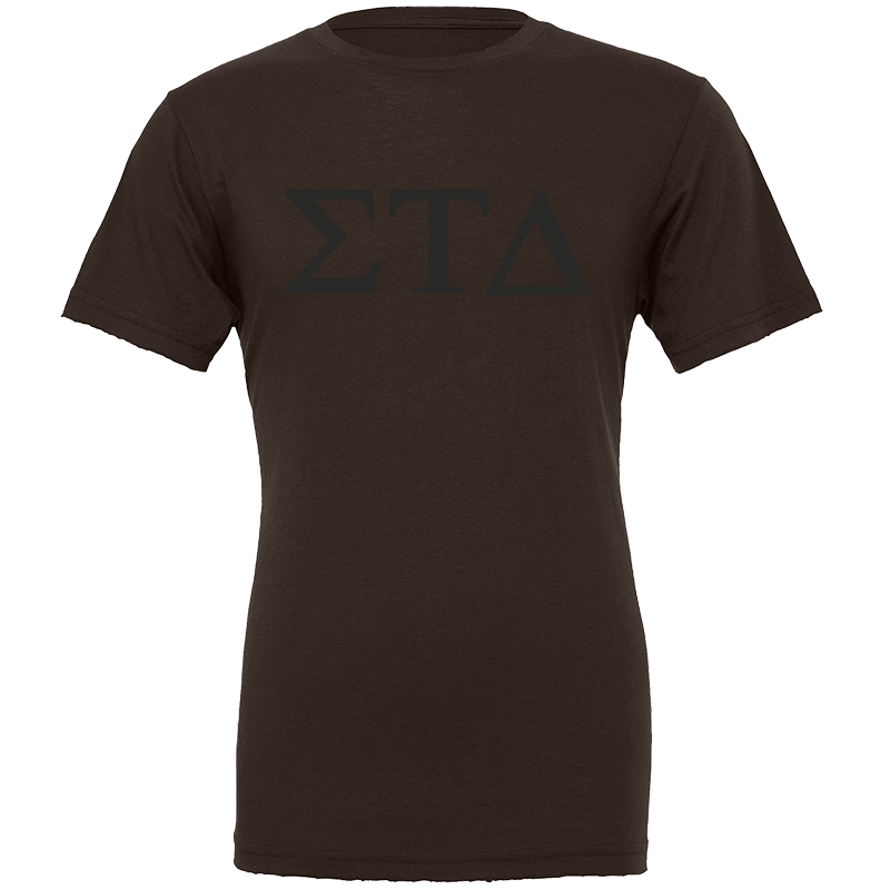 Sigma Tau Delta Lettered Short Sleeve T-Shirts