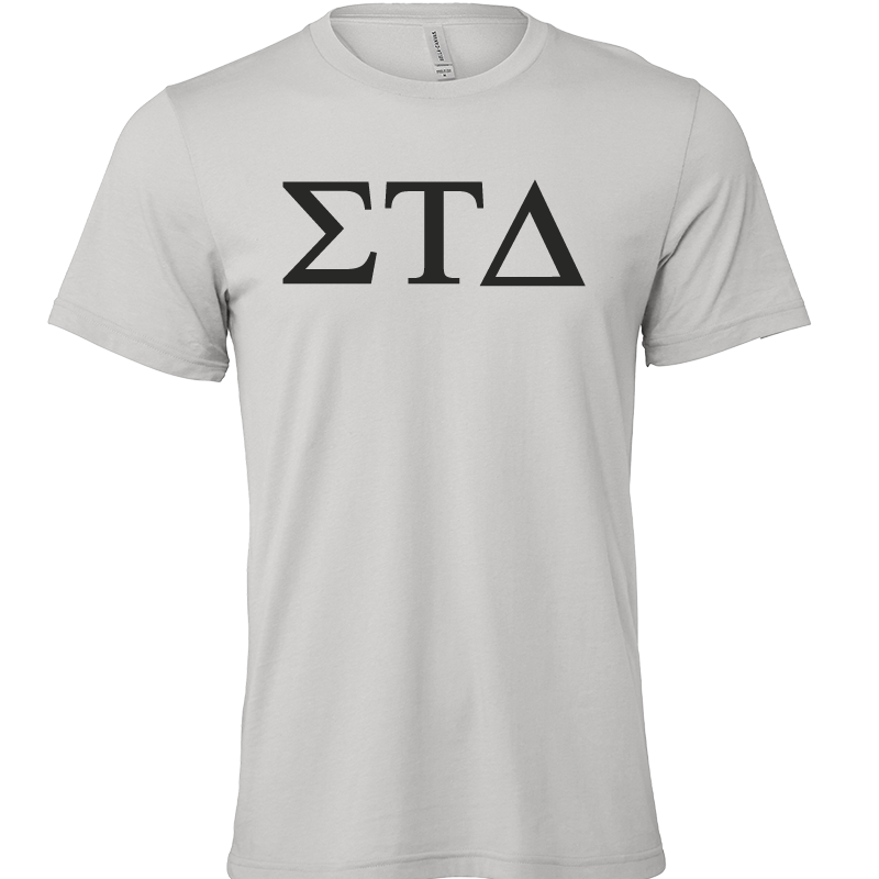 Sigma Tau Delta Lettered Short Sleeve T-Shirts