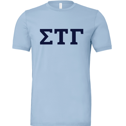 Sigma Tau Gamma Lettered Short Sleeve T-Shirts