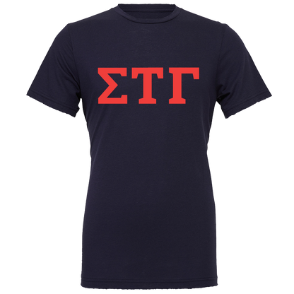 Sigma Tau Gamma Lettered Short Sleeve T-Shirts