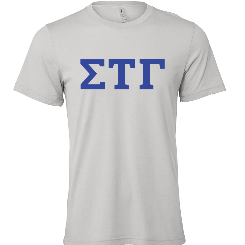 Sigma Tau Gamma Lettered Short Sleeve T-Shirts