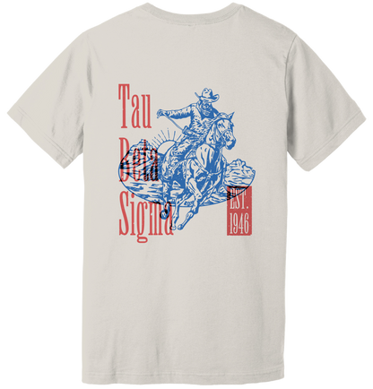 Tau Beta Sigma Cowboy Graphic T-Shirt