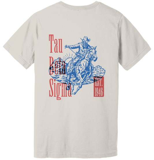 Tau Beta Sigma Cowboy Graphic T-Shirt