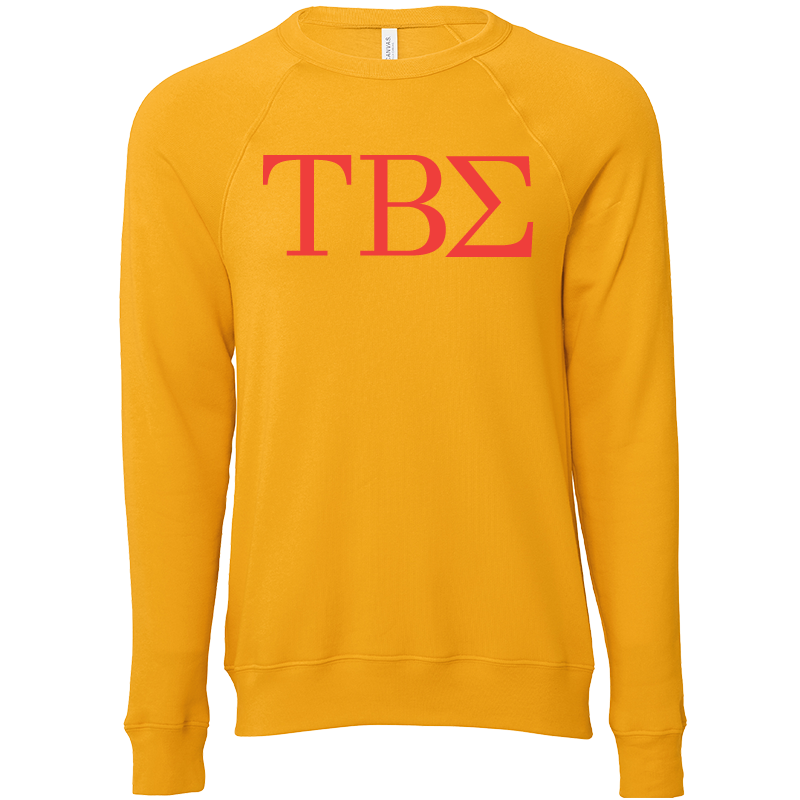 Tau Beta Sigma Lettered Crewneck Sweatshirts