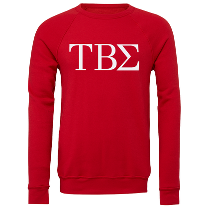 Tau Beta Sigma Lettered Crewneck Sweatshirts