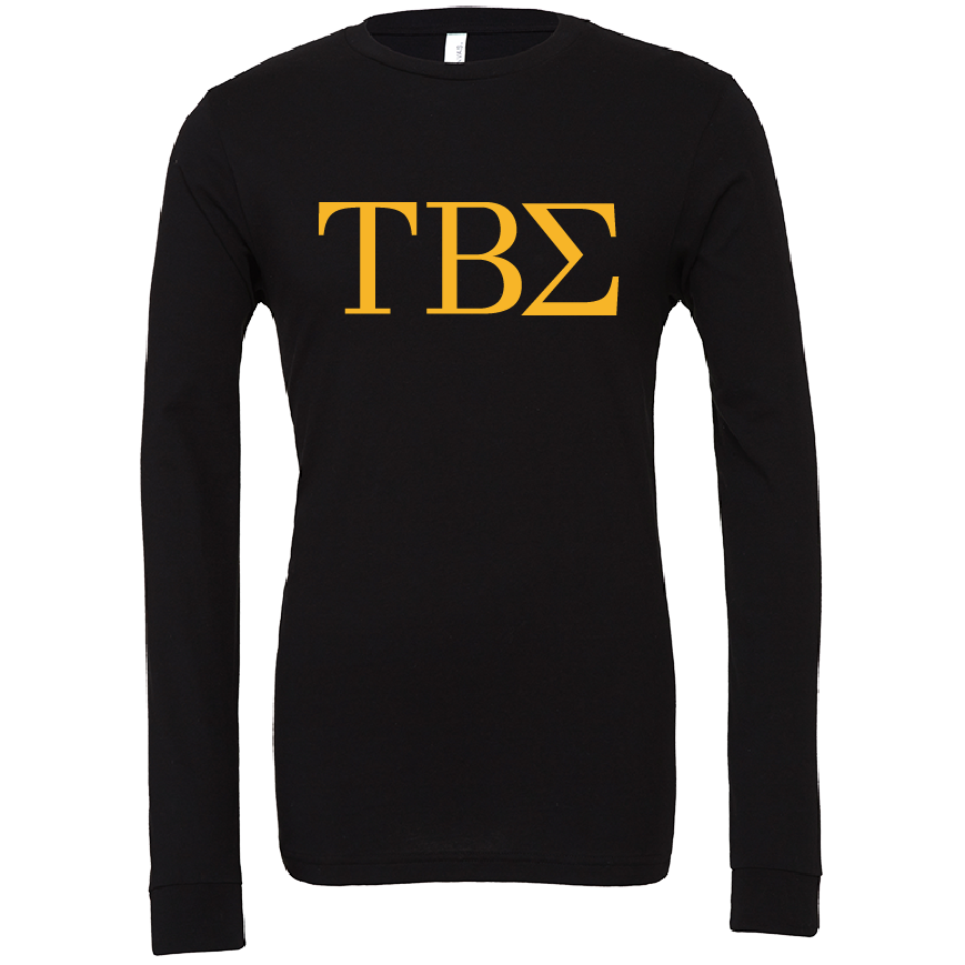 Tau Beta Sigma Lettered Long Sleeve T-Shirts