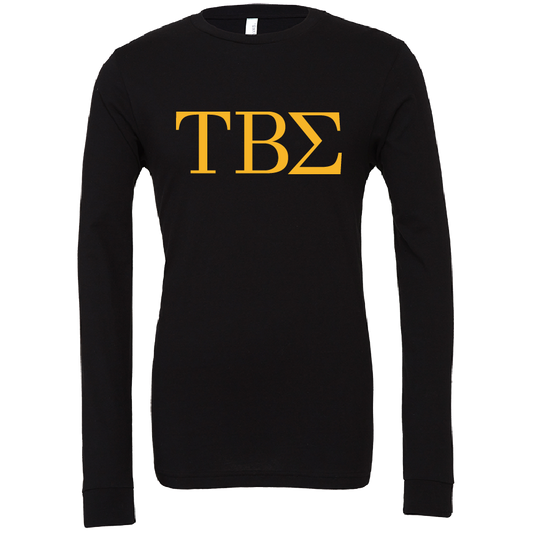 Tau Beta Sigma Lettered Long Sleeve T-Shirts