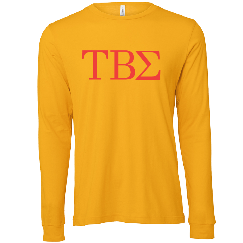 Tau Beta Sigma Lettered Long Sleeve T-Shirts