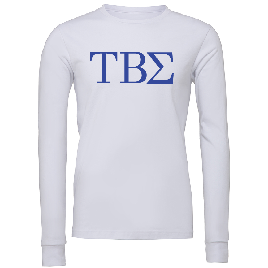 Tau Beta Sigma Lettered Long Sleeve T-Shirts