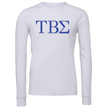 Tau Beta Sigma Lettered Long Sleeve T-Shirts