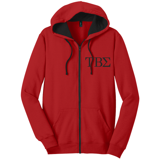 Tau Beta Sigma Zip-Up Hooded Sweatshirts