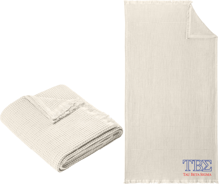 Tau Beta Sigma Letters and Name Blankets