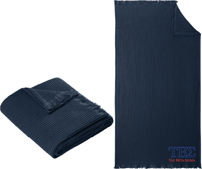 Tau Beta Sigma Letters and Name Blankets