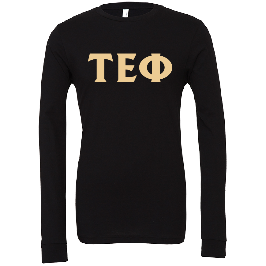 Tau Epsilon Phi Lettered Long Sleeve T-Shirts