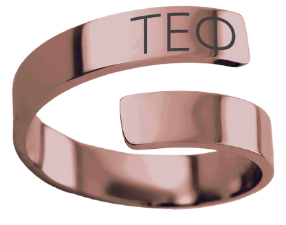 Tau Epsilon Phi Lettered Rings