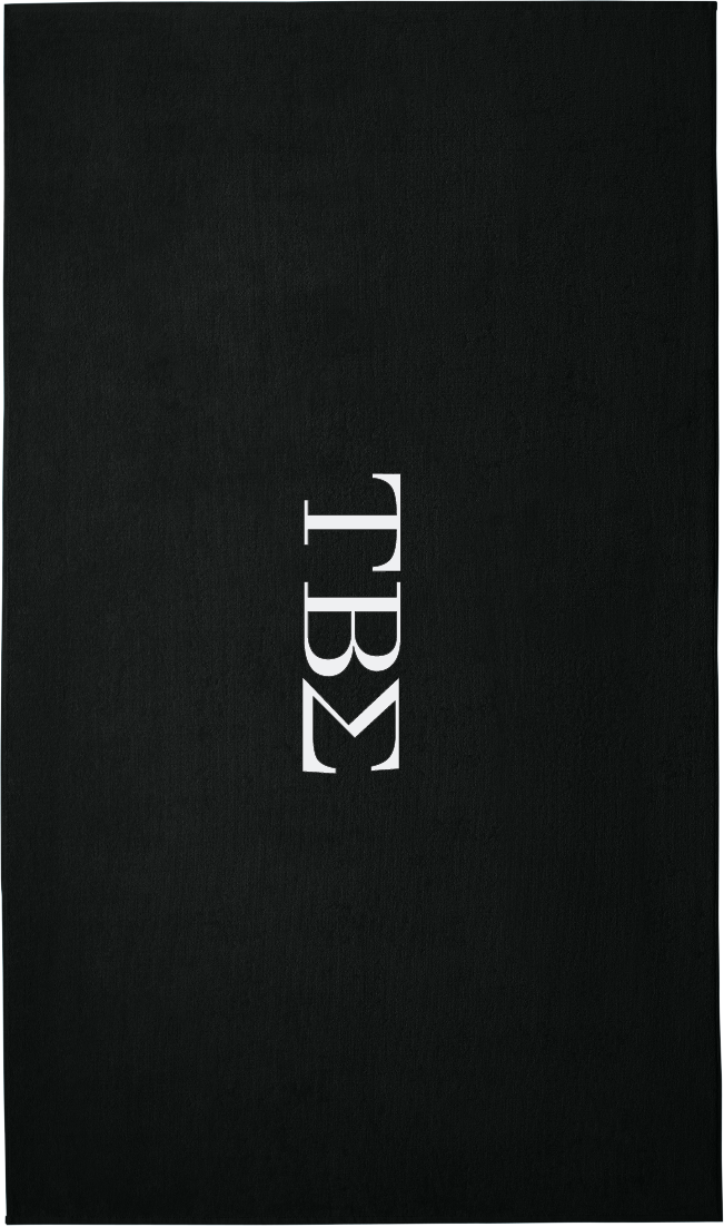 Tau Beta Sigma Lettered Beach Towels
