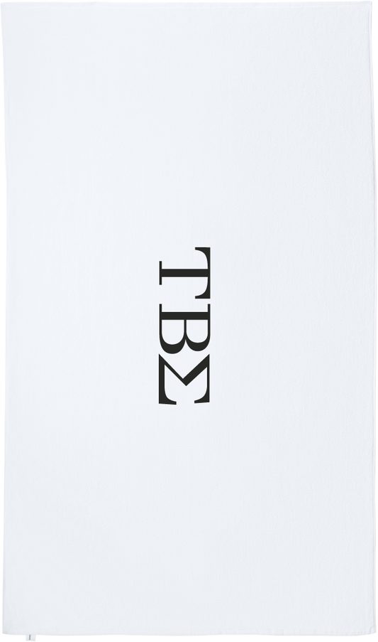 Tau Beta Sigma Lettered Beach Towels