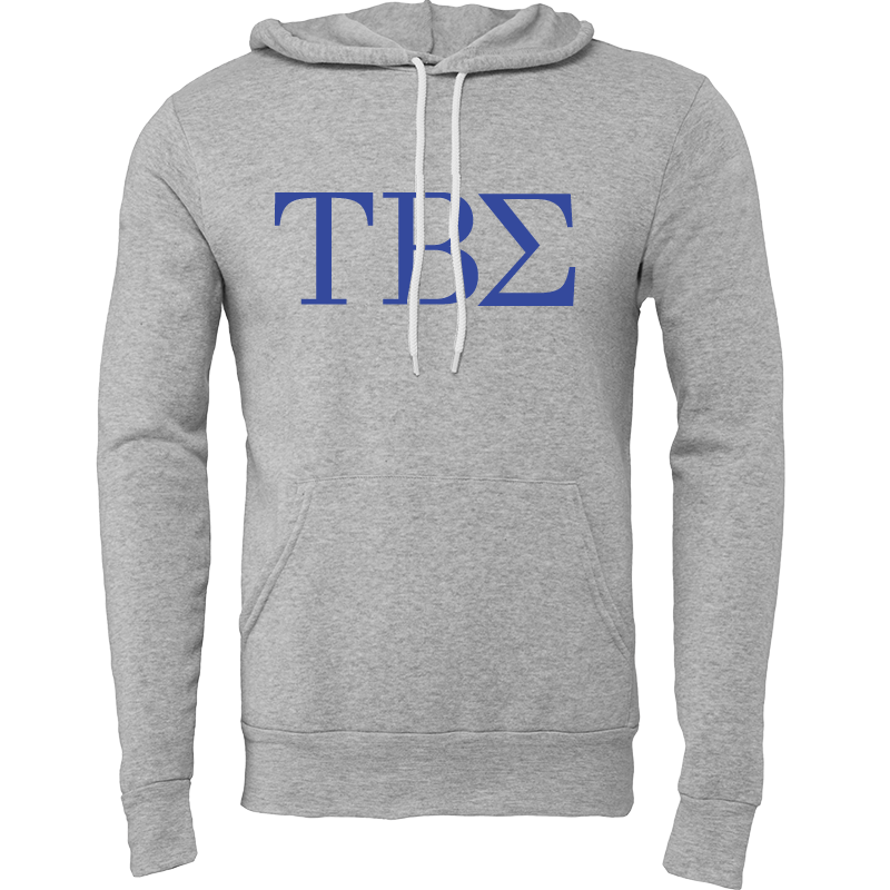 Tau Beta Sigma Lettered Hooded Sweatshirts