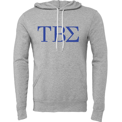 Tau Beta Sigma Lettered Hooded Sweatshirts