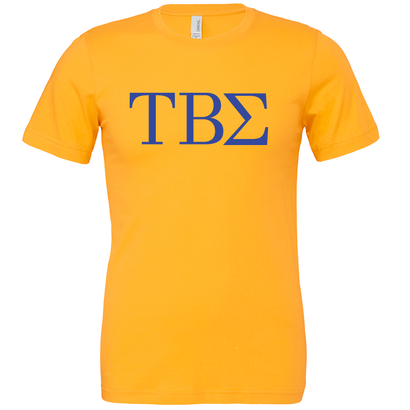 Tau Beta Sigma Lettered Short Sleeve T-Shirts