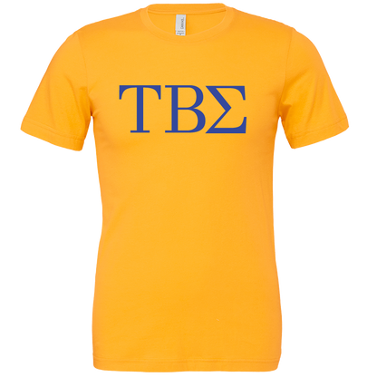 Tau Beta Sigma Lettered Short Sleeve T-Shirts
