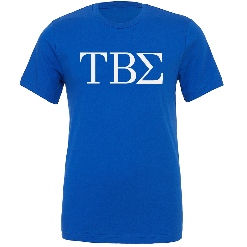 Tau Beta Sigma Lettered Short Sleeve T-Shirts