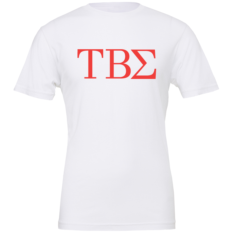 Tau Beta Sigma Lettered Short Sleeve T-Shirts