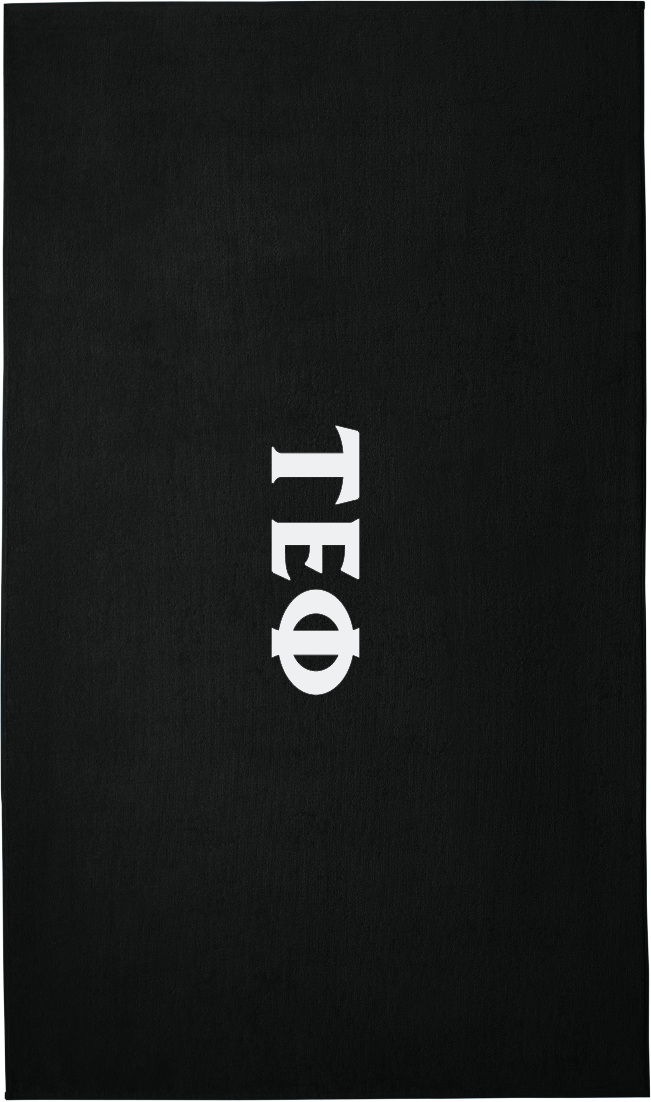 Tau Epsilon Phi Lettered Beach Towels