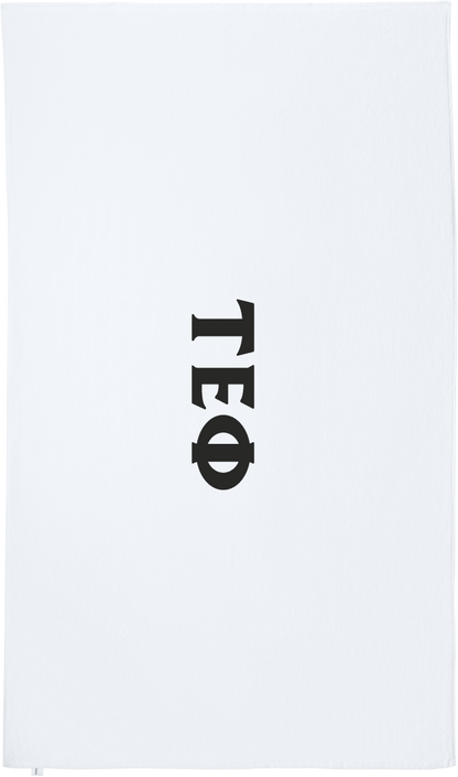 Tau Epsilon Phi Lettered Beach Towels