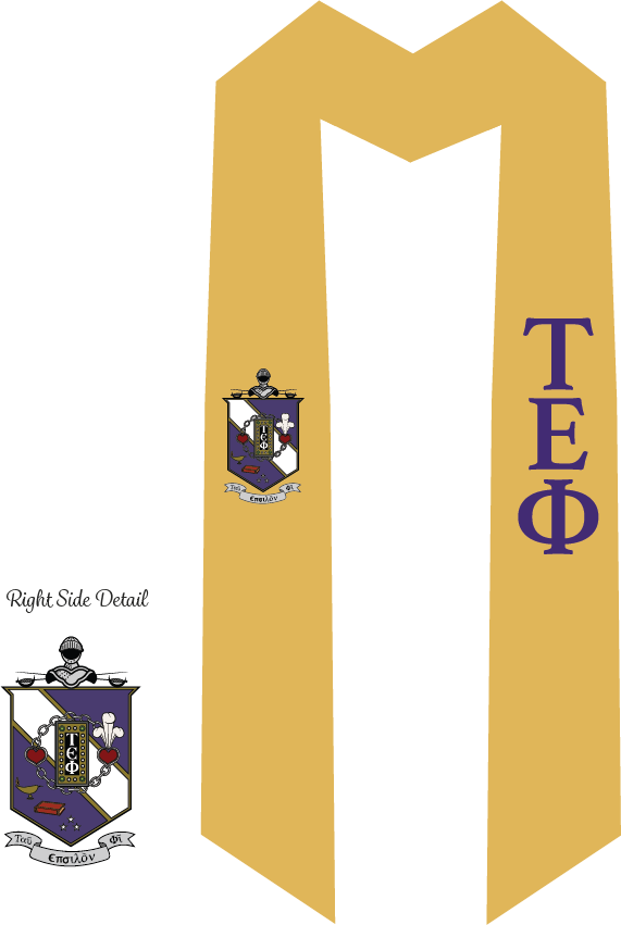 Tau Epsilon Phi Graduation Stoles