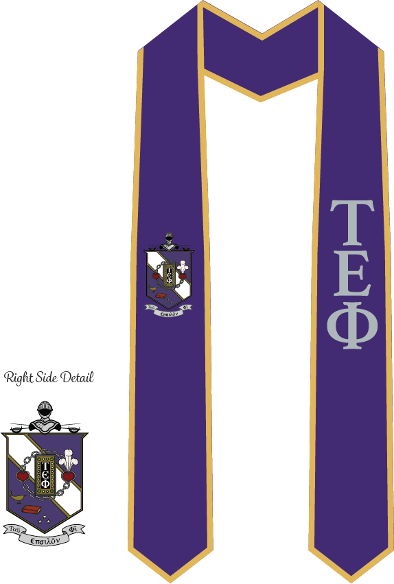 Tau Epsilon Phi Graduation Stoles