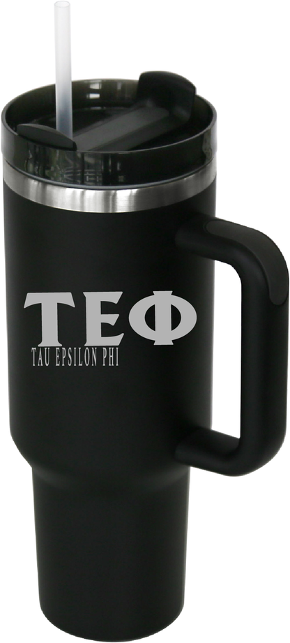 Tau Epsilon Phi Lettered 40oz Tumblers