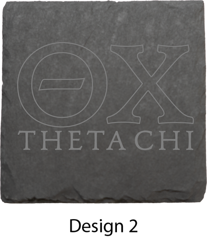 Theta Chi Stone Coasters - 4-Pack