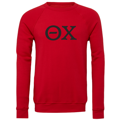 Theta Chi Lettered Crewneck Sweatshirts