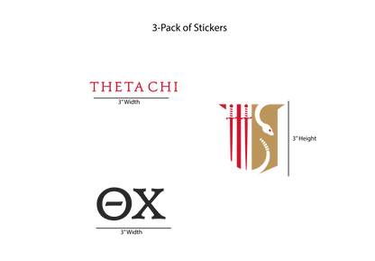 Theta Chi Stickers