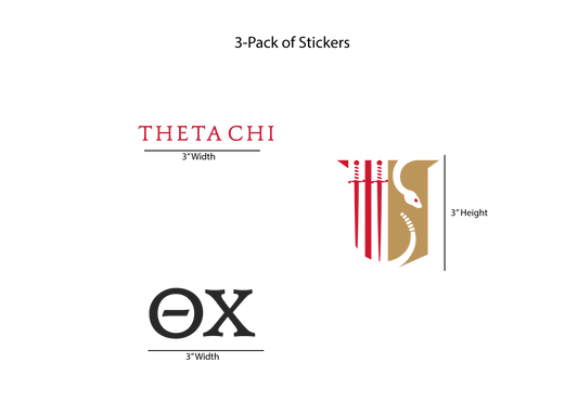 Theta Chi Stickers