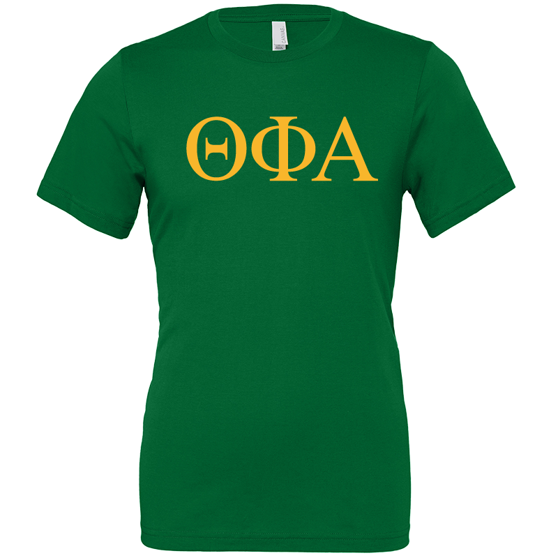 Theta Phi Alpha Lettered Short Sleeve T-Shirts