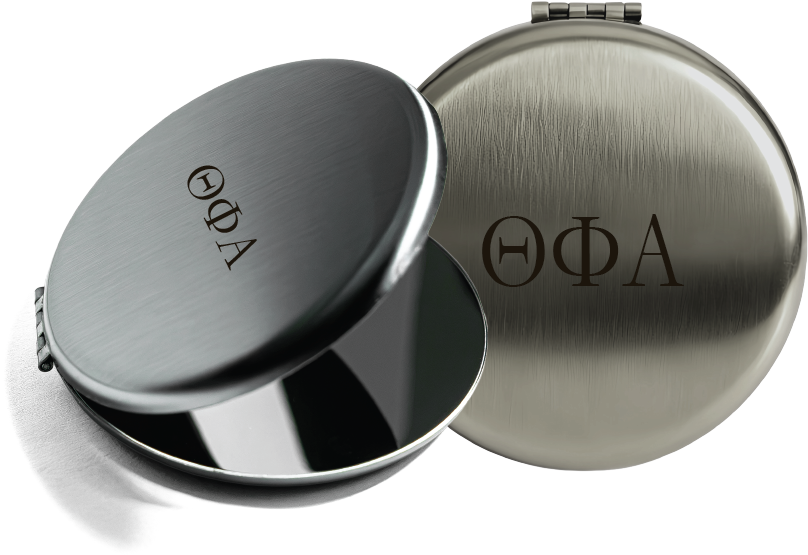 Theta Phi Alpha Lettered Pocket Mirrors