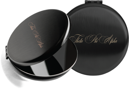 Theta Phi Alpha Script Pocket Mirrors