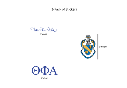 Theta Phi Alpha Stickers
